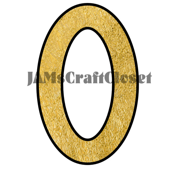 NUMBER SETS Digital Graphic Design Typography Clipart SVG-PNG Sublimation GOLD FOIL METALIC Industrial Design Download Crafters Delight {{ JAMsCraftCloset }}