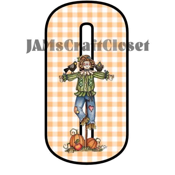NUMBER SETS Digital Graphic Design Typography Clipart SVG-PNG Sublimation SCARECROW PUMPKINS ORANGE CHECKERED Design Download Crafters Delight {{ JAMsCraftCloset }}