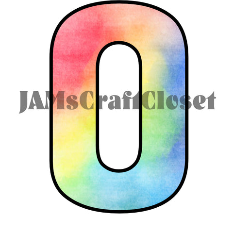 NUMBER SETS Digital Graphic Design Typography Clipart SVG-PNG Sublimation PALE PRIMARY COLORS FOG Design Download Crafters Delight {{ JAMsCraftCloset }}