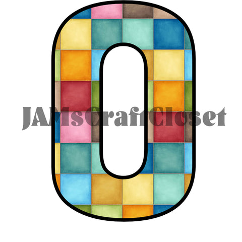 NUMBER SETS Digital Graphic Design Typography Clipart SVG-PNG Sublimation PATCHWORK Design Download Crafters Delight {{ JAMsCraftCloset }}