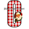 NUMBER SETS Digital Graphic Design Typography Clipart SVG-PNG Sublimation SANTA FACE RED CHECKERED Holiday Design Download Crafters Delight {{ JAMsCraftCloset }}