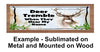 DEER License Plate Digital Graphic Design Download DEER TREMBLE WHEN THEY HEAR MY NAME SVG-PNG Hunters Crafters Delight Sublimation {{ JAMsCraftCloset }}
