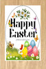 Garden Flag Digital Design Sublimation Graphic SVG-PNG-JPEG Download HAPPY EASTER EGG 1 Crafters Delight {{ JAMsCraftCloset }}