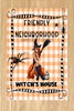 Garden Flag Digital Design Sublimation Graphic Halloween SVG-PNG-JPEG Download FRIENDLY NEIGHBORHOOD WITCH'S HOUSE Crafters Delight {{ JAMsCraftCloset }}