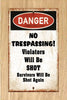 Digital Graphic Design SIGN SVG-PNG-JPEG Download Sublimation Design YARD CABIN Decor NO TRESPASSING SIGN 1 Crafters Delight {{ JAMsCraftCloset }}