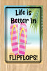 Garden Flag Digital Design Sublimation Graphic Beach SVG-PNG-JPEG Download LIFE IS BETTER IN FLIPFLOPS Crafters Delight {{ JAMsCraftCloset }}