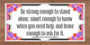 MUG Coffee Full Wrap Sublimation Digital Graphic Design Download BE STRONG ENOUGH TO STAND ALONE SVG-PNG Crafters Delight {{ JAMsCraftCloset }}