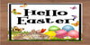 Garden Flag Digital Design Sublimation Easter Graphic SVG-PNG-JPEG Download HELLO EASTER Crafters Delight {{ JAMsCraftCloset }}