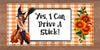 MUG Coffee Full Wrap Sublimation Digital Graphic Design Download YES I CAN DRIVE A STICK Halloween SVG-PNG Crafters Delight {{ JAMsCraftCloset }}