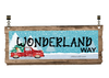 Digital Graphic Design SVG-PNG-JPEG Download WONDERLAND WAY Sign Gift Crafters Delight {{ JAMsCraftCloset }}