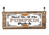 License Vanity Plate Front Plate Clever Funny Custom Plate Car Tag MEET ME AT THE PUMPKIN PATCH Sublimation on Metal Gift Idea {{ JAMsCraftCloset }}