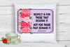 MUG Coffee Full Wrap Sublimation Digital Graphic Design Download RESPECT IS FOR THOSE THAT DESERVE IT SVG-PNG Crafters Delight {{ JAMsCraftCloset }}