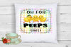Garden Flag Digital Design Sublimation Easter Graphic SVG-PNG-JPEG Download OH FOR PEEPS SAKE Crafters Delight {{ JAMsCraftCloset }}