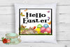 Garden Flag Digital Design Sublimation Easter Graphic SVG-PNG-JPEG Download HELLO EASTER Crafters Delight {{ JAMsCraftCloset }}