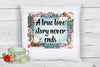 Digital Graphic Design SVG-PNG-JPEG Download Positive Saying Valentine Sayings Quotes A TRUE LOVE STORY NEVER ENDS Crafters Delight {{ JAMsCraftCloset }}