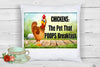 MUG Coffee Full Wrap Sublimation Digital Graphic Design Download CHICKENS THE PET THAT POOPS BREAKFAST SVG-PNG Crafters Delight {{ JAMsCraftCloset }}