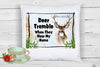 DEER License Plate Digital Graphic Design Download DEER TREMBLE WHEN THEY HEAR MY NAME SVG-PNG Hunters Crafters Delight Sublimation {{ JAMsCraftCloset }}