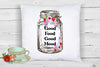 Digital Graphic Design Canning Jar SVG-PNG-JPEG Download Positive Saying Kitchen Decor GOOD FOOD GOOD MOOD Crafters Delight {{ JAMsCraftCloset }}