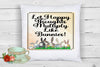 Garden Flag Digital Design Sublimation Easter Graphic SVG-PNG-JPEG Download LET HAPPY THOUGHTS MULTIPLY LIKE BUNNIES Crafters Delight {{ JAMsCraftCloset }}