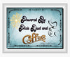 MUG Coffee Full Wrap Sublimation Digital Graphic Design Download POWERED BY PIXIE DUST AND COFFEE SVG-PNG Crafters Delight {{ JAMsCraftCloset }}