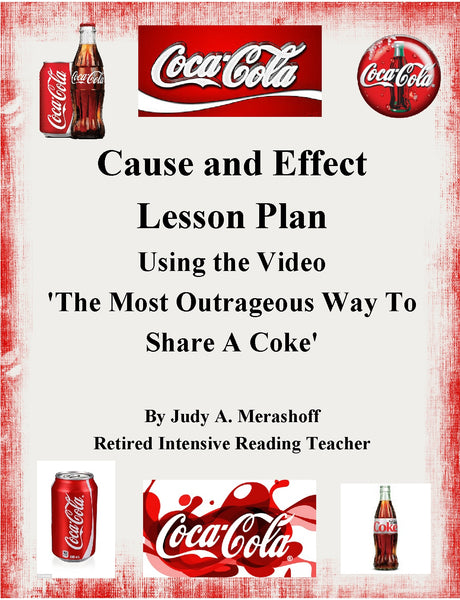 Coca Cola CAUSE AND EFFECT Activity Using a Video Coke Ad and Technology FUN {{ JAMsCraftCloset }}