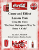 Coca Cola CAUSE AND EFFECT Activity Using a Video Coke Ad and Technology FUN {{ JAMsCraftCloset }}