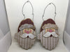 Vintage Wooden Santa Face Primitive Country Wall Art Holiday Christmas Decor Gift Idea {{ JAMsCraftCloset }}