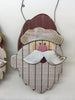 Vintage Wooden Santa Face Primitive Country Wall Art Holiday Christmas Decor Gift Idea {{ JAMsCraftCloset }}