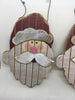 Vintage Wooden Santa Face Primitive Country Wall Art Holiday Christmas Decor Gift Idea {{ JAMsCraftCloset }}