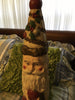 Vintage Plastic Cone Santa Carrying Christmas Bulbs 24 Inches Tall Holiday Christmas Decor Gift Idea {{ JAMsCraftCloset }}