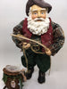 Vintage Fisherman Santa Standing With a Pole Net and Fishing Basket {{ JAMsCraftCloset }}