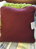 Vintage Santa Pillow in Red Green and Blue 15 Inch Square Holiday Christmas Decor Gift Idea {{ JAMsCraftCloset }}