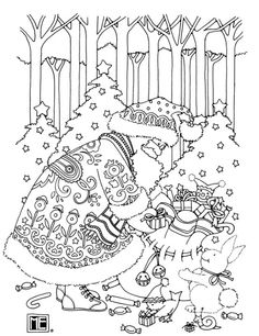 FREE Coloring Pages Holidays Style 4