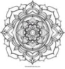 FREE Coloring Pages Celestial Mandala Style 2