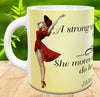 MUG Coffee Full Wrap Sublimation Digital Graphic Design Download A STRONG WOMAN DOESNT SEEK REVENGE SVG-PNG Crafters Delight {{ JAMsCraftCloset }}
