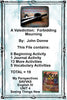 My Perspectives English IV UNIT 4 A Valediction: Forbidding Mourning Teacher Supplemental Resources {{ JAMsCraftCloset }}
