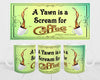 MUG Coffee Full Wrap Sublimation Digital Graphic Design Download A YAWN IS A SCREAM FOR COFFEE SVG-PNG Crafters Delight {{ JAMsCraftCloset }}