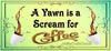 MUG Coffee Full Wrap Sublimation Digital Graphic Design Download A YAWN IS A SCREAM FOR COFFEE SVG-PNG Crafters Delight {{ JAMsCraftCloset }}
