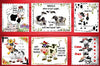 BUNDLE COWS 2 Graphic Design Downloads SVG PNG JPEG Files Country Sublimation Design Crafters Delight {{ JAMsCraftCloset }}