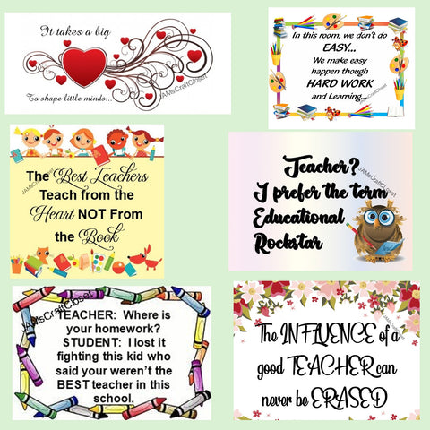 BUNDLE TEACHERS 1 Graphic Design Downloads SVG PNG JPEG Faith Files Country Sublimation Design Crafters Delight {{ JAMsCraftCloset }}