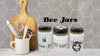 Bottles Jars Hand Painted White With Bling and Flower Upcycled Home Decor Gift Bee Jars Country Jars Crafters Delight