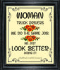 Digital Graphic Design SVG-PNG-JPEG Download Sublimation Positive Saying WOMAN TRUCK DRIVERS Home Gift Decor Crafters Delight {{ JAMsCraftCloset }}