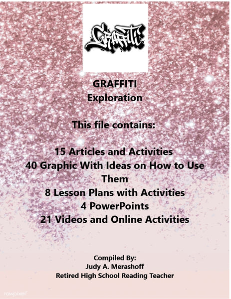 Graffiti Resources Teacher Supplemental Activities Informative {{ JAMsCraftCloset }}