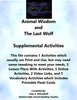 Florida Collections 6th Grade Collection 2 Animal Wisdom and The Last Wolf Supplemental Activities {{ JAMsCraftCloset }}