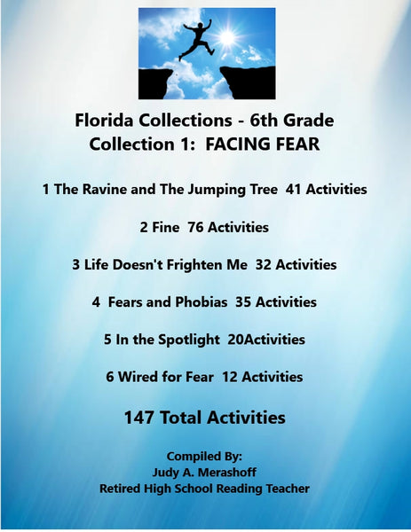 Florida Collections 6th Grade Collection 1 FACING FEAR Supplemental Activities 6 Passages {{ JAMsCraftCloset }}