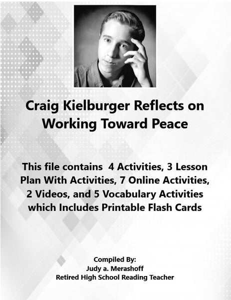Florida Collections 7th Grade Collection 6 Craig Kielburger Reflects on Working Toward Peace {{ JAMsCraftCloset }}