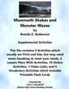 Florida Collections 6th Grade Collection 3 Mammoth Shakes Monster Waves Supplemental Activities {{ JAMsCraftCloset }}