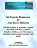 Florida Collections 8th Grade Collection 1 My Favorite Chaperone Supplemental Activities {{ JAMsCraftCloset }}