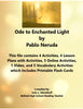 Ode to Enchanted Light by Pablo Neruda 7th Grade Florida Collections 3 Supplemental Activities {{ JAMsCraftCloset }}