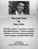 Florida Collection 8th Grade Collection 6 One Last Time Gary Soto Supplemental Activities {{ JAMsCraftCloset }}